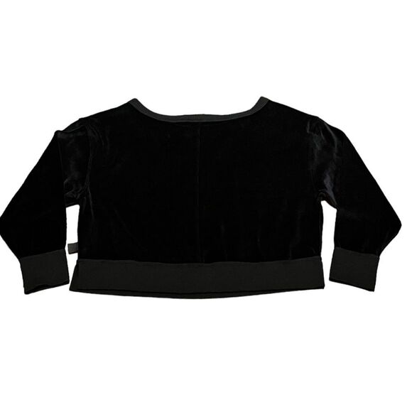JoyLab Women’s Black Oversized Velour Sweatshirt, Size L, NWT - Picture 3 of 7